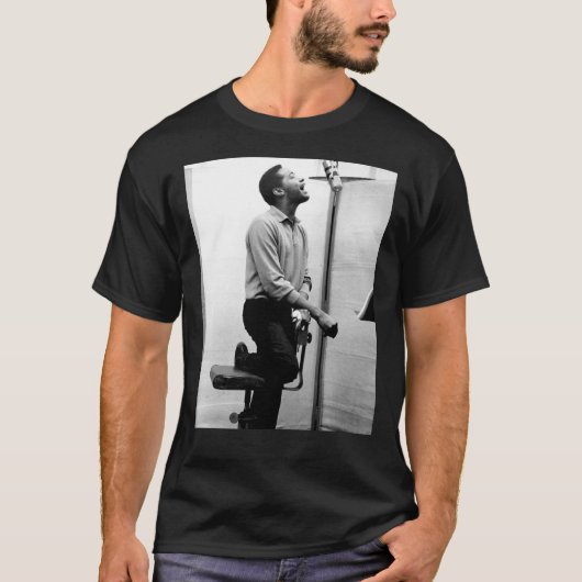 Sam Cooke Scream Bw T-shirt (Voorkant)