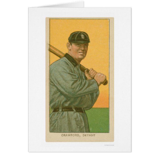Sam Crawford Baseball 1911 (Voorkant)