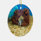 Sam de blauwe kreeft keramisch ornament (Rechts)