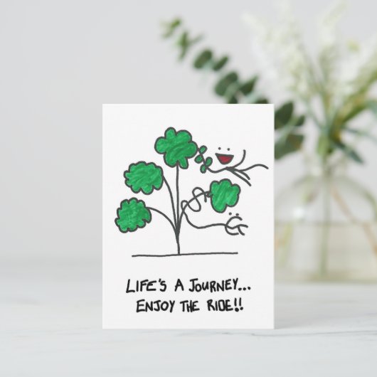 Sam de Egel - Johnny's Briefkaart #3 (Staand voorkant)