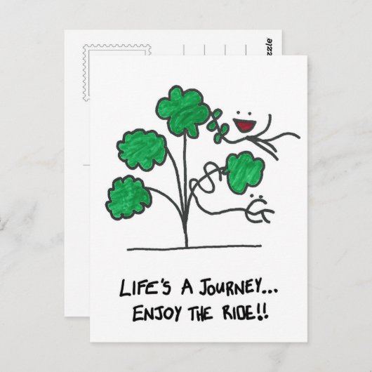 Sam de Egel - Johnny's Briefkaart #3 (Voorkant / Achterkant)