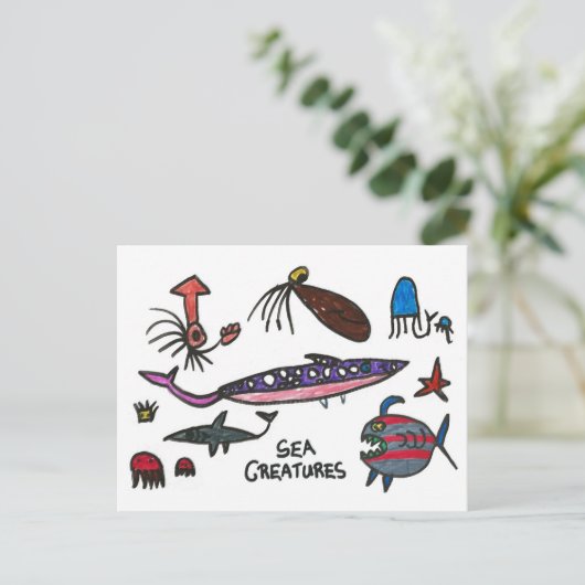 Sam de Egel - Johnny's Briefkaart #4 (Staand voorkant)