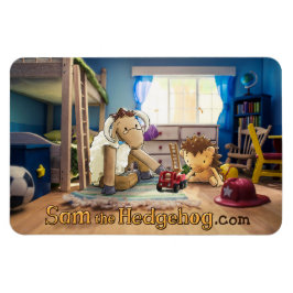 Sam de Hedgehog - Koelkastmagneet Magneet