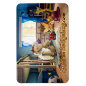 Sam de Hedgehog - Koelkastmagneet Magneet (Verticaal)