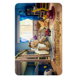 Sam de Hedgehog - Koelkastmagneet Magneet