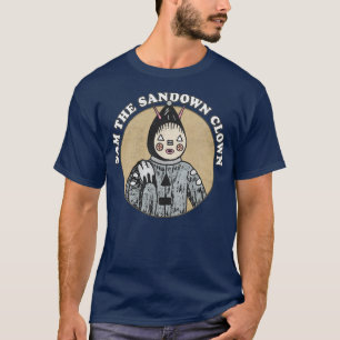 Sam de Sandown Clown Hauntology Cryptid Fan T-shirt