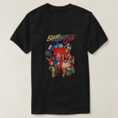 Sam en Cat Show Poster Premium T-shirt (Design voorkant)