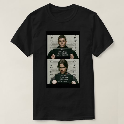 Sam en Dean Mugshots Classic T-Shirt (Design voorkant)