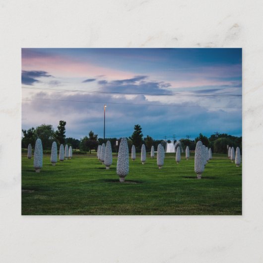 Sam en Eulalia Frantz Park, Dublin, Ohio Briefkaart (Voorkant)