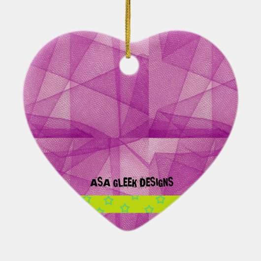 Sam en Sally Skull-versiering Keramisch Ornament (Achterkant)