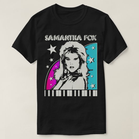 SAM FOX T-SHIRT (Design voorkant)