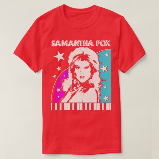 SAM FOX T-SHIRT (Design voorkant)