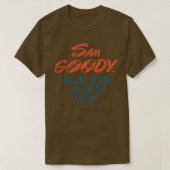 Sam Goody 70s Aesthetisch T-shirt (Design voorkant)