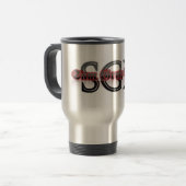 Sam Grow Band Travel Mug-Silver Reisbeker (Voorkant links)