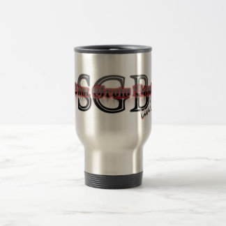 Sam Grow Band Travel Mug-Silver Reisbeker