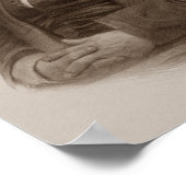 Sam Houston Portrait Poster (Hoek)