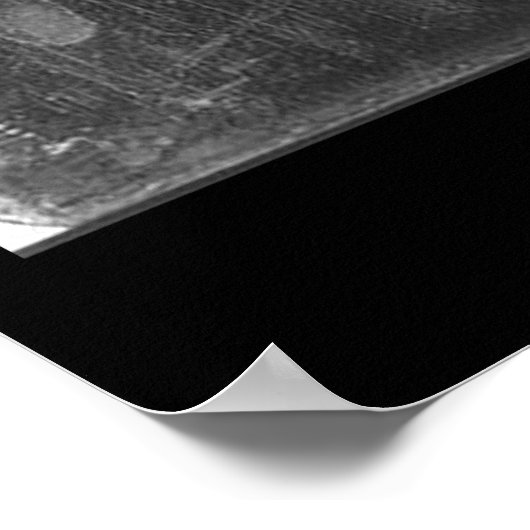 Sam Houston Portrait Poster (Hoek)