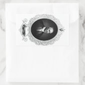 Sam Houston Rechthoekige Sticker (Tas)