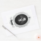 Sam Houston Rechthoekige Sticker (Envelop)