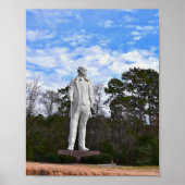 Sam Houston Statue, Texas Poster (Voorkant)