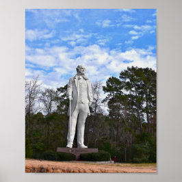 Sam Houston Statue, Texas Poster