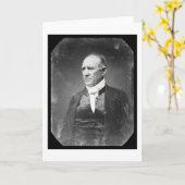 SAM Houston Texas Daguerreotype 1841 Kaart (Gele Bloem)