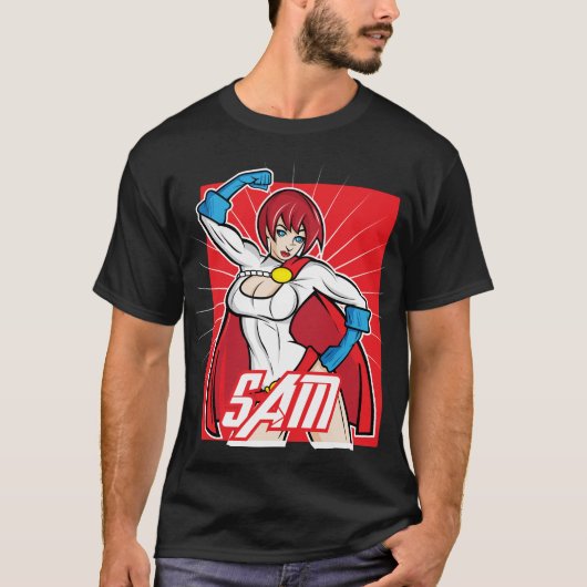 SAM I AM hemd T-shirt (Voorkant)