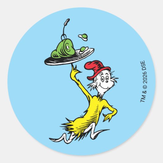 Sam Ik Ben Ronde Sticker (Voorkant)