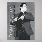 Sam in Action Bone aan het Poster van de Dog (Voorkant)