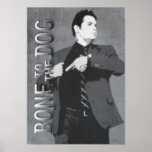 Sam in Action Bone aan het Poster van de Dog