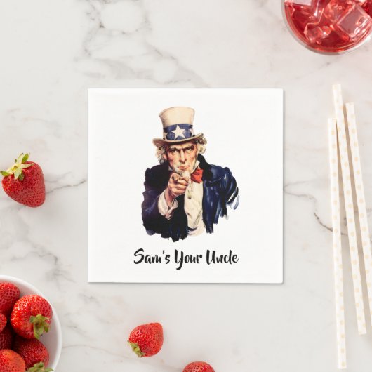 Sam is je oom servet (Insitu)