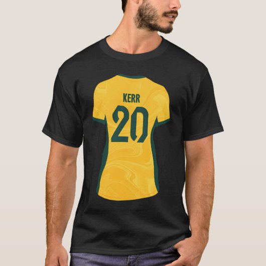 Sam Kerr Shirt Illustratie (Voorkant)