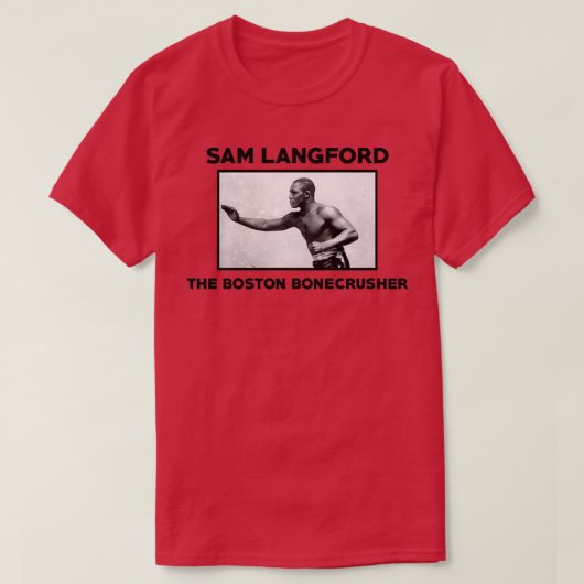 Sam Langford T-shirt (Design voorkant)