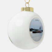 Sam Laud ball of snowflake ornament (Links)