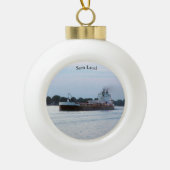 Sam Laud ball of snowflake ornament (Voorkant)