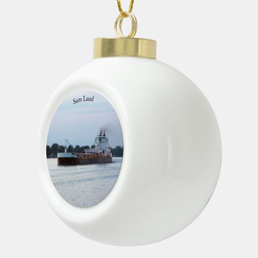 Sam Laud ball of snowflake ornament (Rechts)