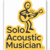 SAM Logo Custom Cut 4 "x4" Sticker (Voorkant)