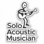 SAM Logo Custom Cut 4 "x4" Sticker (Voorkant)