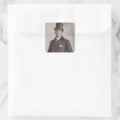 Sam Lucas, 1901 Vierkante Sticker (Tas)