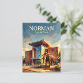 Sam Noble Oklahoma Museum of Natural History VS Briefkaart (Staand voorkant)