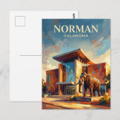 Sam Noble Oklahoma Museum of Natural History VS Briefkaart (Voorkant / Achterkant)