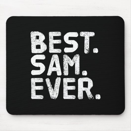 Sam ooit grappige mannen vaders cadeau idee presta muismat (Voorkant)