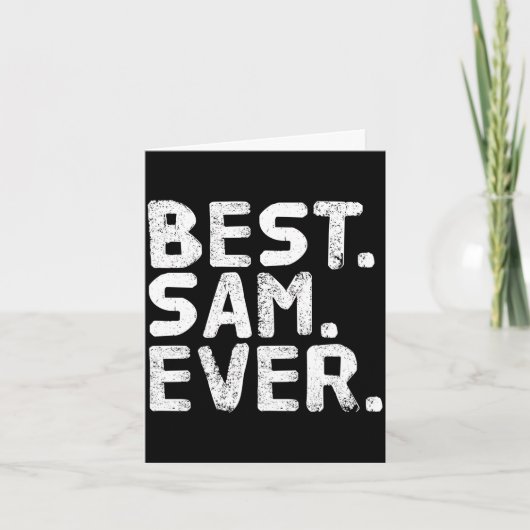 Sam ooit grappige mannen vaders cadeau idee uitvoe kaart (Voorkant)