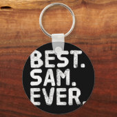 Sam ooit grappige mannen vaders cadeau idee uitvoe sleutelhanger (Voorkant)