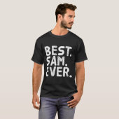 Sam ooit grappige mannen vaders cadeau idee uitvoe t-shirt (Voorkant volledig)