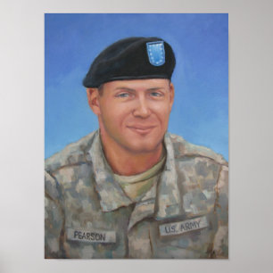 Sam Pearson portret Poster