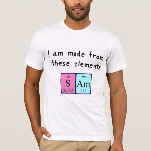 Sam periodiek lijstnaam shirt