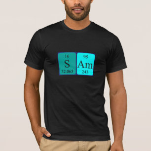Sam periodiek lijstnaam shirt
