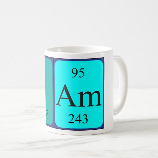 Sam periodieke lijstnaam mok (Voorkant rechts)