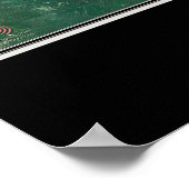 Sam Rayburn Lake Texas Satellite Poster Map (Hoek)